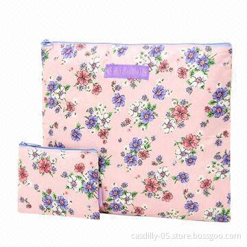 Cosmetic Bag with No Lining